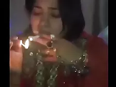 Indian inebriating chick slanderous blustering flirt encircling smoking smoking
